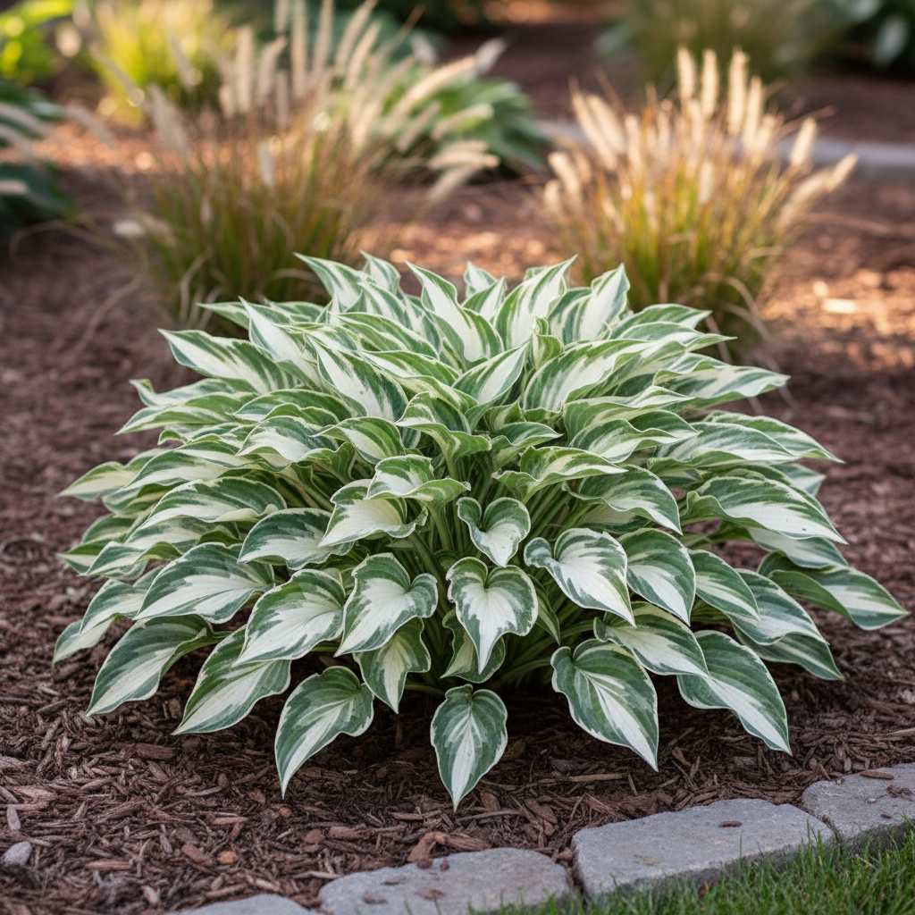 Fire & Ice Hosta